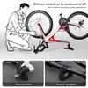 Quick-release inverted parking stabilizer repair tool for handlebar supports of road and mountain bicycles