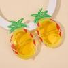 Creative Hawaiian Fruit Eyewear Compact Portable Design For Role Playing Games Themed Parties And Outdoor Use