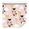 Kittens In the Clouds Wallpaper for Living Room and Bedroom 50x1000