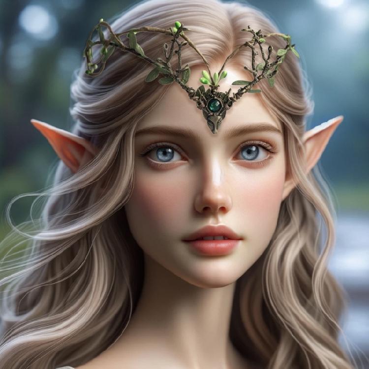 Nature Antler Vine Leaf Headband Forehead Headpiece Frontlet Hairhoop For Festival Celebration And Party Gathering