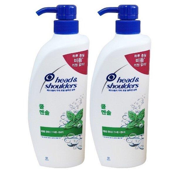 Head & Shoulders Cool Menthol Shampoo 850Ml X 2 Pcs