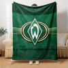 SV Werder Bremen Flannel Blanket, High quality Comfortable for All Seasons, Home Decor, Warmth and Comfort