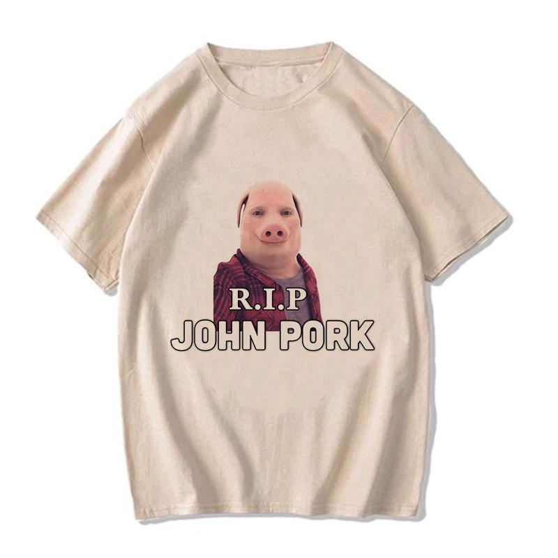 

Мужская Женская Смешная Футболка с Топами Свиньи Джон Порк Звонит Ответь на Звонок Телефон Y2k Футболка Готическая Хип-Хоп Футболка Уличная Одежда 4XL