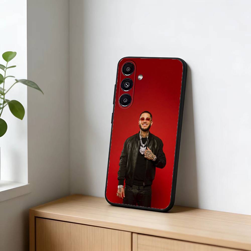 Rapper R-Roa Singer Phone Case For Samsung Galaxy A91,80,73,72 ,71,53,52,32 ,31,22,21s,20,Soft Black Case