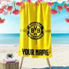 Benutzerdefinierter Name Dortmund Druck Strandtuch, Großes Weiches Schnelltrocknendes Handtuch für Strand Camping Schwimmen_xia