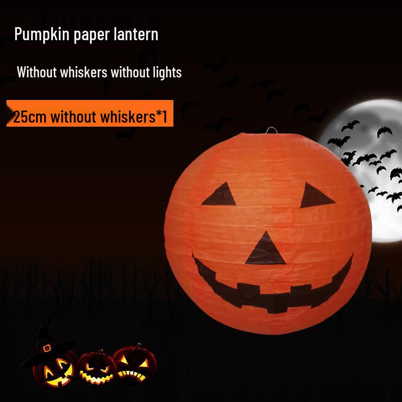 Halloween String Lights: Pumpkin Lantern Decor for Bars, Kindergartens, and More - Hanging Ornaments & Handheld Props