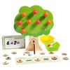 Kids' Arithmetic Apple Tree Building Blocks - Educational Game for Boys & Girls