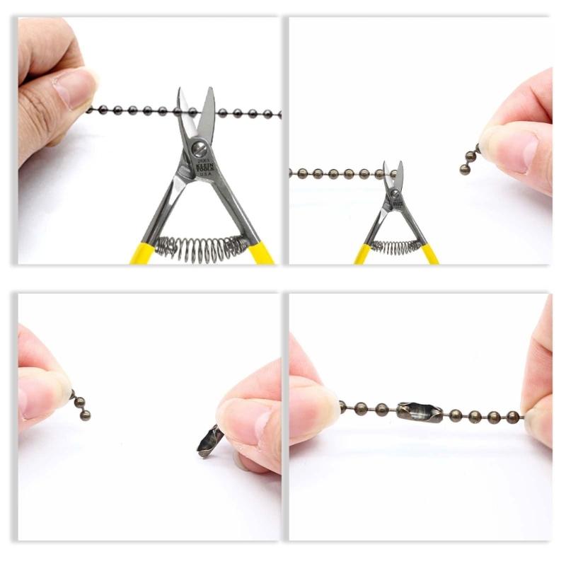 Decorative Ceiling Fan Pull Chains Set Of 2 With Dragonflies and Butterfly Ornaments Accessory for Lighting Fixtures