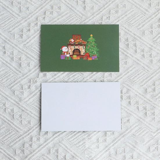 3D Christmas Fireplace Greeting Card Pop-Up Holiday Card for Festive Wishes Cozy Holiday Home Decoration