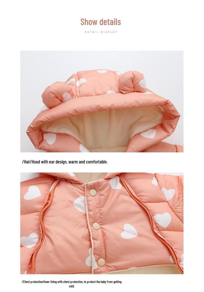 Infant Winter Jumpsuit: Toddler One-Piece Outerwear for Boys & Girls