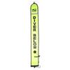 High Visible Inflatable Scuba Diving SMB Surface Signal Marker Buoy(Fluorescence Green, 1.2m)