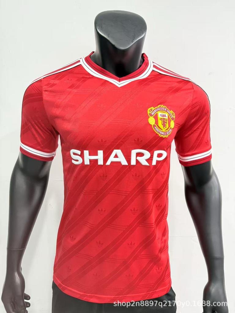 Retro jersey nostalgic version National team version Club version League version Classic short-sleeved men's **