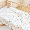 GPPNKC Cartoon Embroidered Baby Nap Blanket