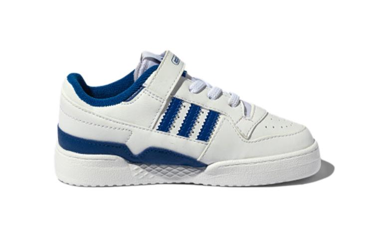 adidas Originals FORUM Low I Pantofi joși pentru copii mici Alb Albastru Bebeluși și Copii Mici FY7986