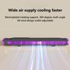 Air Cooling Fan Portable Cooling Fan Desk Fan Rechargeable 3 Speeds Desktop Fan Mini Vertical Silent Fan For Daily Use Home