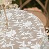Coffee Table Tablecloth Lace Table Cloth Rectangular Fabric Tablecloth European Round Household Small Fresh Tablecloth Background Cover Towel