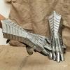 Medieval Steel Gauntlets: Knight Costume Hand Armor for LARP  Cosplay Set Of 2