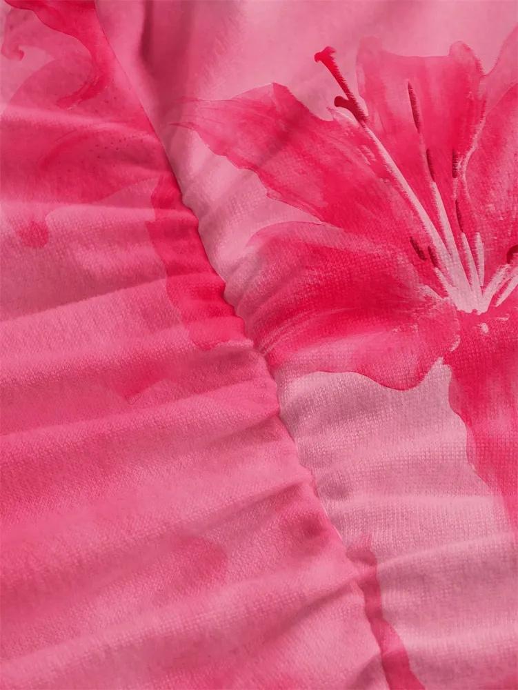 Crop Top Phumee Backless Halter Solid Deep V-neck  Tie-dye  A2515