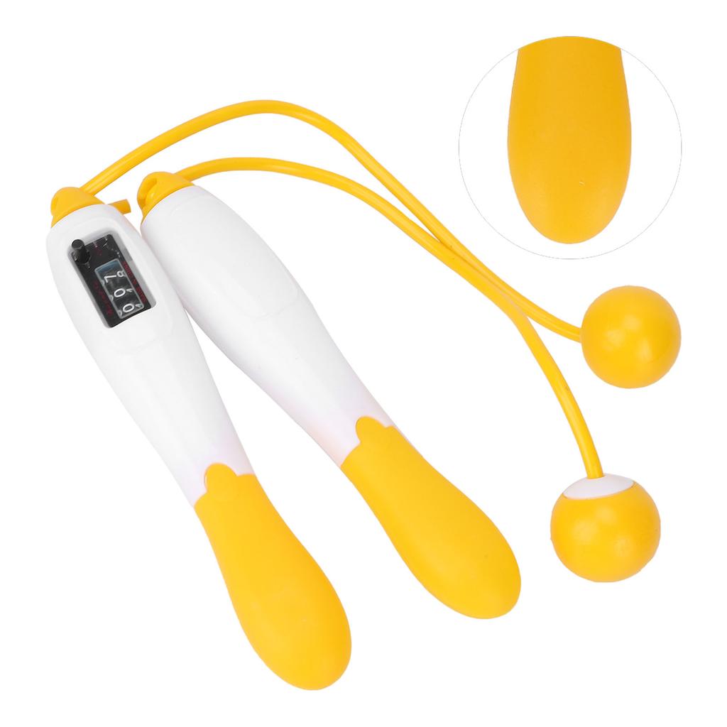 Ropeless Skipping Rope Cordless Jump Rope Skipping with Counter for Fitness Sports