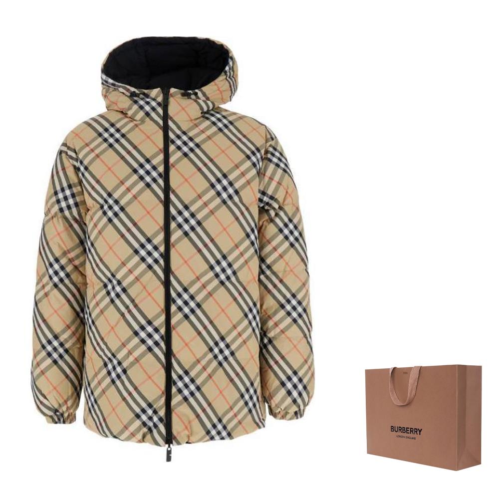 Burberry Vintage Check Hooded Down Jacket 81039231