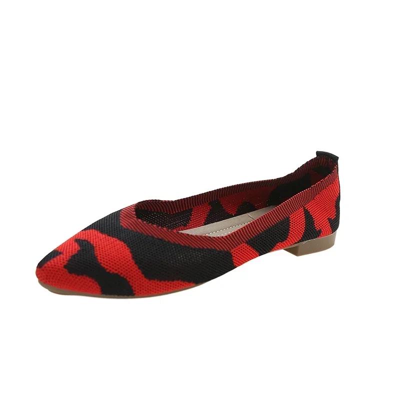 2024 Summer New Soft Bottom Shallow Mouth Pointed Breathable Flat Bottom Solid Color Hollow Out Korean Single Shoes for Women