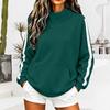 JPNTKY Women's  Long Sleeve High Neck Fashion Casual Autumn Winter Hoodie