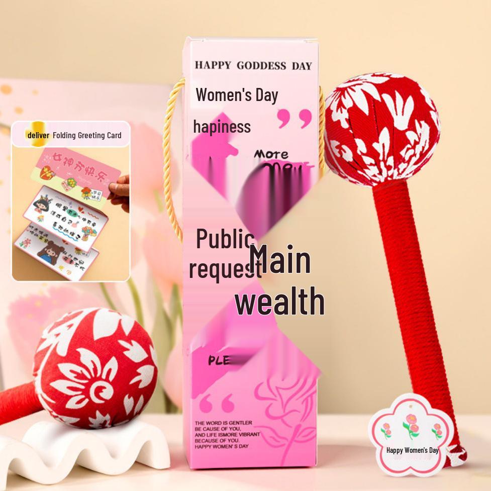 Women's Day Gift: Mugwort Massage Hammer for Girlfriend or Wife - Health & Back Massage Tool