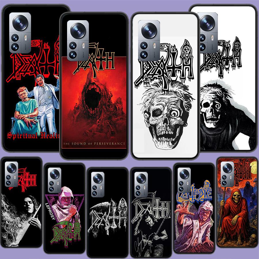 Metal Band D-Death Phone Case For Xiaomi 15 Poco X7 X6 F7 14 Ultra Mi F6 F5 F4 F3 X5 X4 X3 M6 Pro M5 M5S M3 Capa Coque