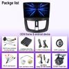 For Peugeot 207 CC 2006-2015 Android 2 Din Car Radio Multimedia Video Player GPS 4G DVD Stereo Carplay Speaker Audio Accessories