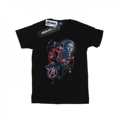 Marvel Mens Avengers Endgame Shield Team T-Shirt