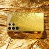 Gold Protective Cover Atmosphere Highend Electroplating Glass PhoneCase for Samsung Galaxy S26 S25 S24 S23 S22 S21 FE,Ultra,Plus