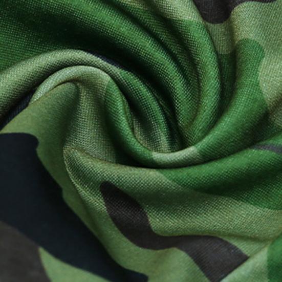 Camouflage Cycling Face Guard Neck Gaiter UV Protection Breathable Outdoor Motorcycle Helmet Liner Bandana Balaclava Neck Scarf Face Shield