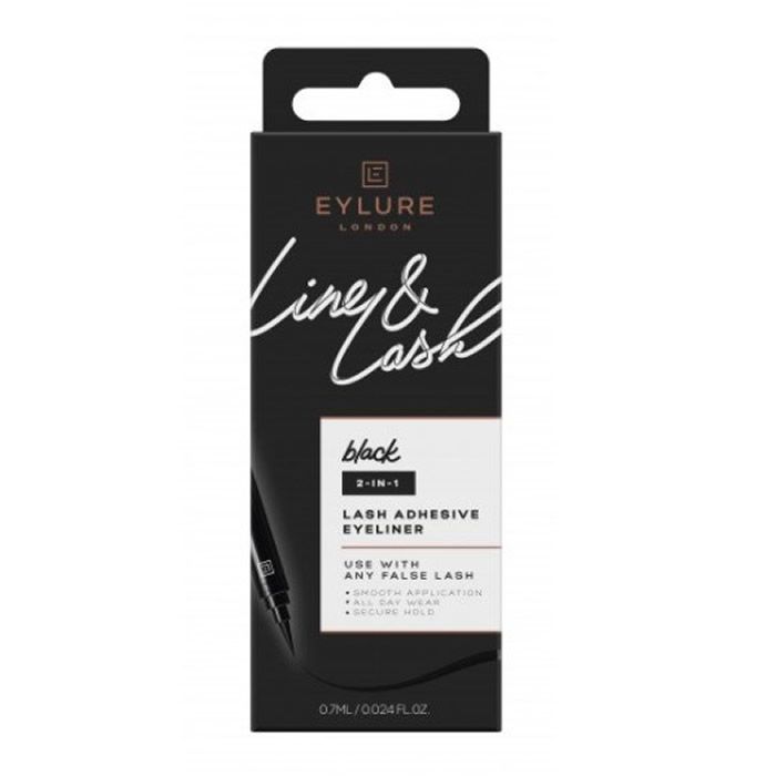 

Клей для ресниц Eylure Line & Lash, черный, 0,7 мл