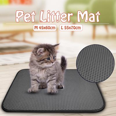 waterproof pet cat litter mat