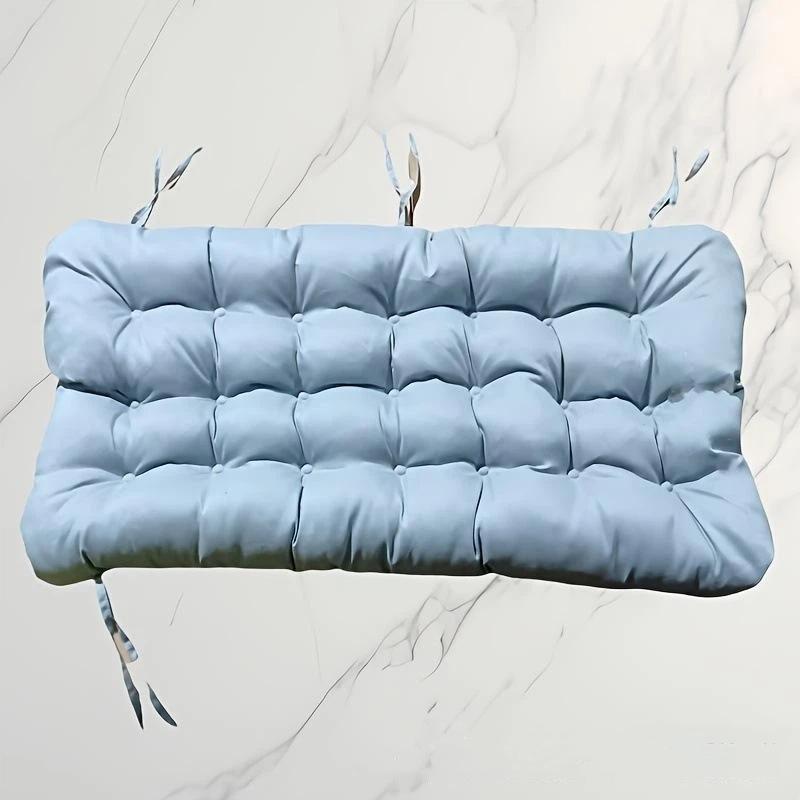 Modern Style Office Integrated Backrest Cushion Solid Color Thicken Student Dormitory Sedentary Chairmat Home Chair Back Cushion