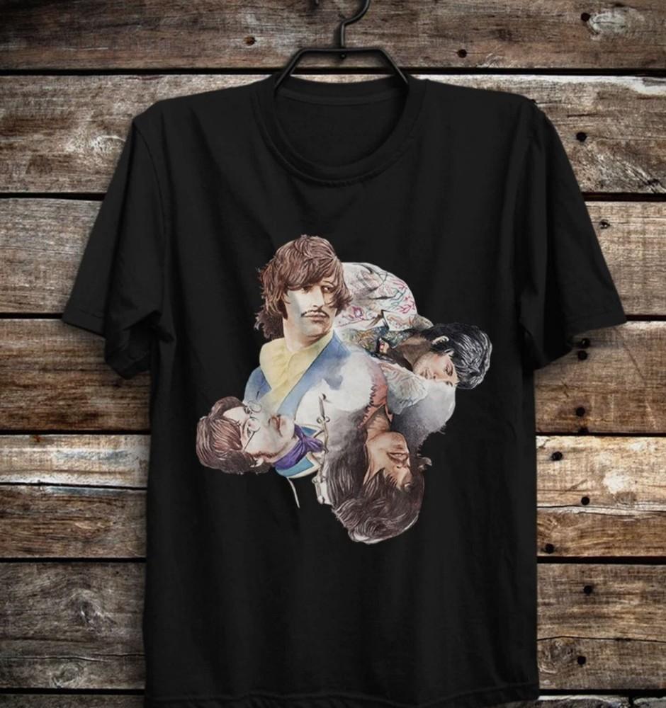 The Beatles Rock T-Shirt John Lennon Paul McCartney George Harrison Ringo Starr