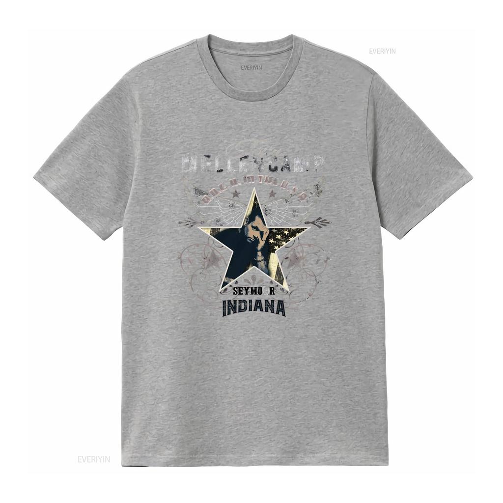 John Cougar Mellencamp Softstyle T Shirt vintage Washed Top For Everyday Wear Stylish Slightly designer clothes Soft homme