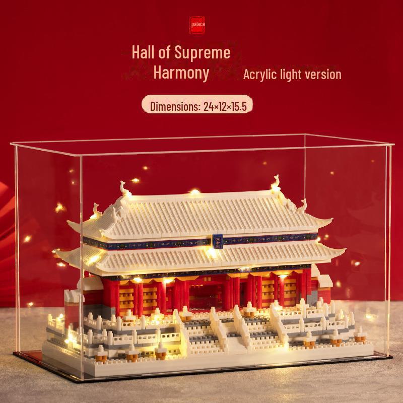 Compatible Suzhou Gardens Ancient Style Building Blocks - Educational Assembly Toy for Children