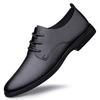 Fashion Versatile Casual Sneakers Formal Genuine Leather Shoes for Men Lace Up Oxfords Shoes Male Wedding Party Office Business Footwear
