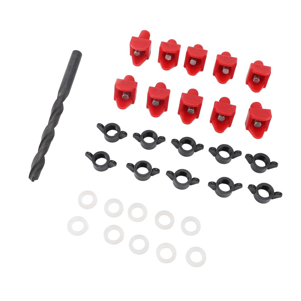 Horizontal Chicken Water Nipples Plastic Automatic Poultry Waterer Kit for Pipe Bucket