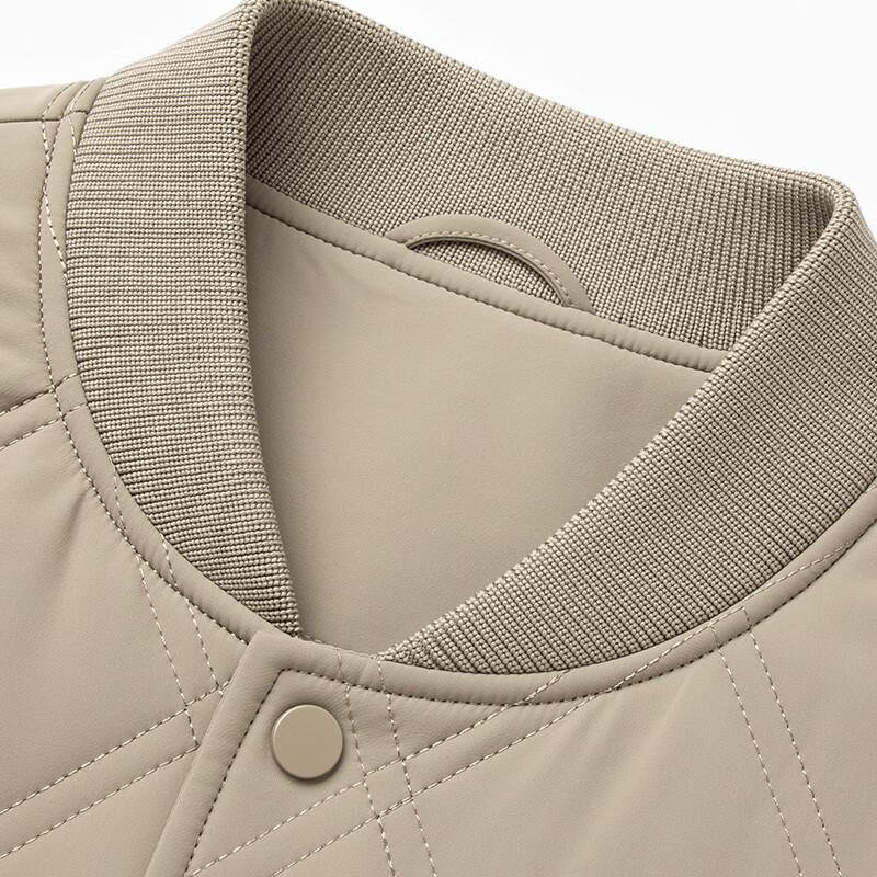 Men's Padded Baseball Collar Casual Warm Jacket