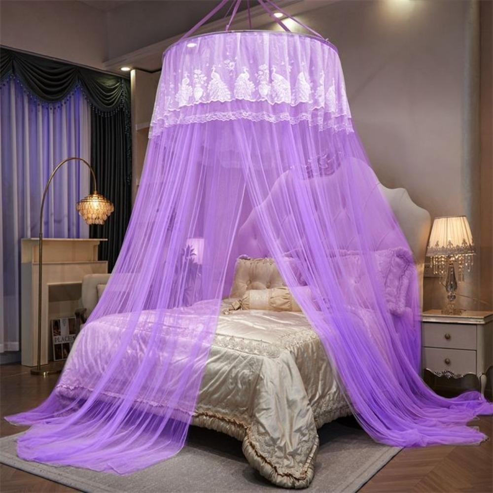 Anti-bug Dome Mosquito Net Lace Bed Canopy Practical Hanging Princess Mosquito Net  Summer