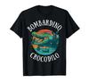 Bombardino Crocodilo Italian Brain Meme Retro Sunset Men's T-Shirt