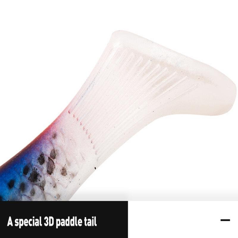 Flexible Fishing Baits Double Color Floating Lures Simulates Natural Lures for Various Water Conditions