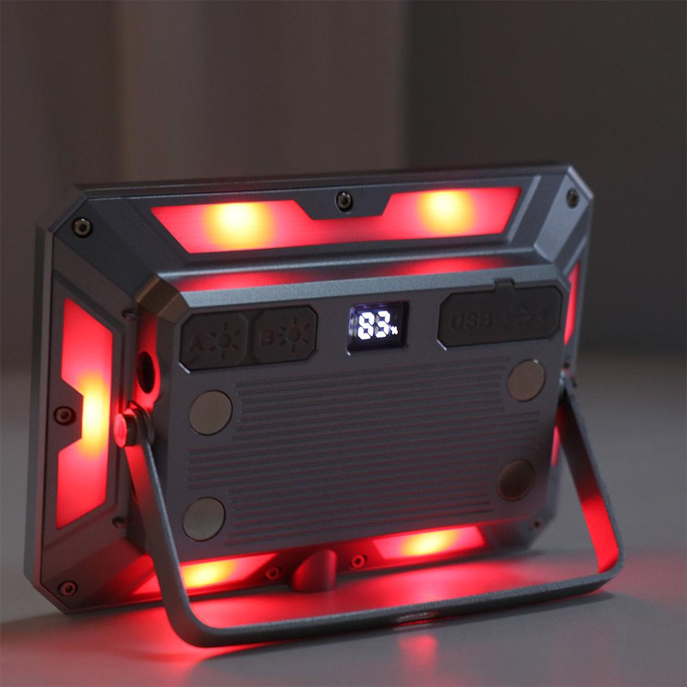 High Power Rechargeable Searchlight 50W Emergency Lighting Last Up LED Camping Light  Tent Lighting