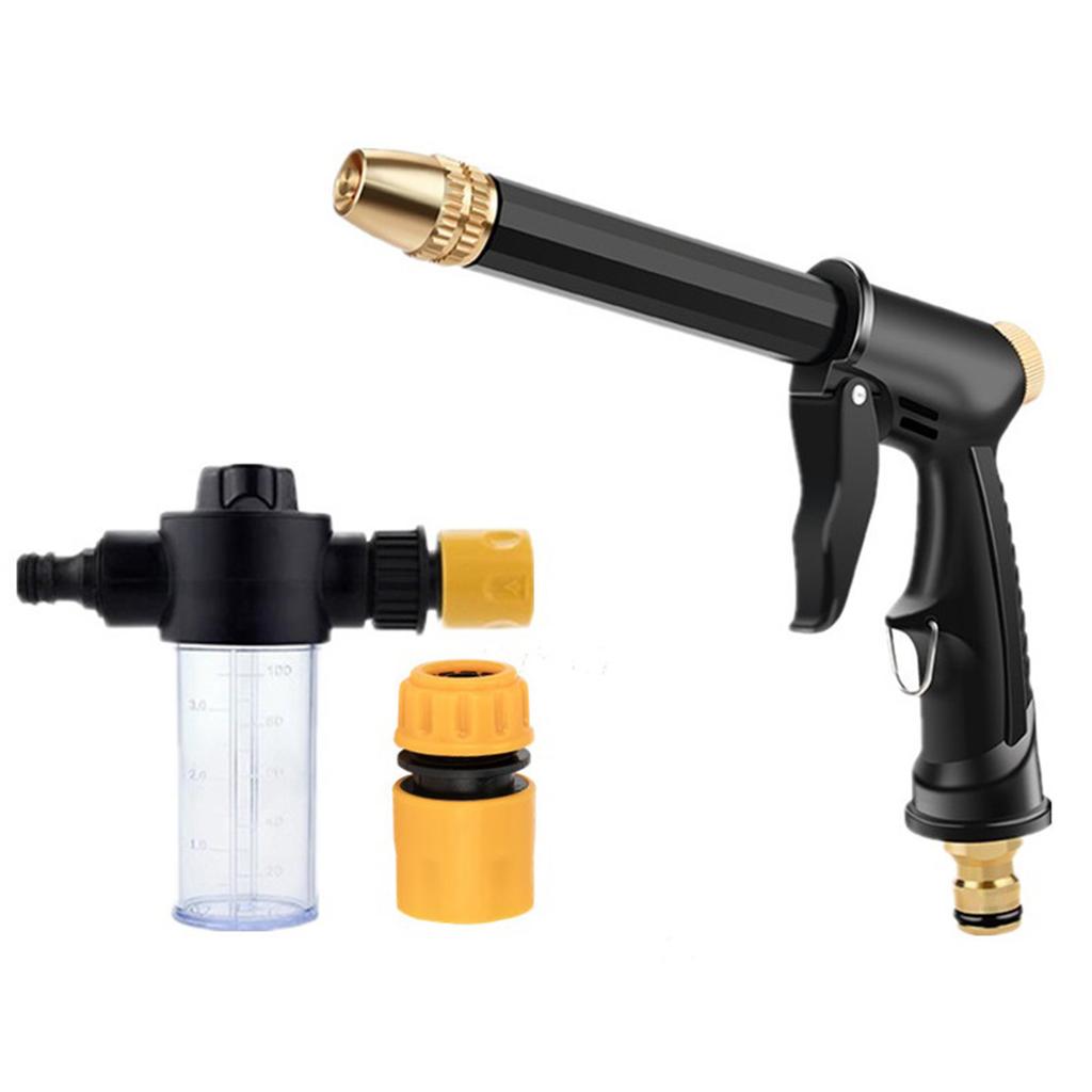 New High Pressure Sprinkler Water Gun Car Washers Garden Lawn Watering Hose Nozzle Foam Lance Portable Automobiles Cleaning Tool