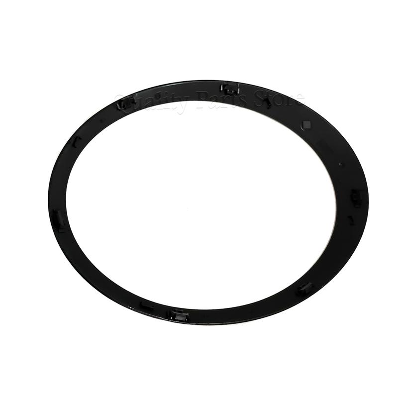 NEU Für Cooper F55 F56 F57 2014-2021 Hochglanz Schwarz/Silberbeschichtet Scheinwerferring Blende Zierleiste Abdeckung 51137300631 51137300632