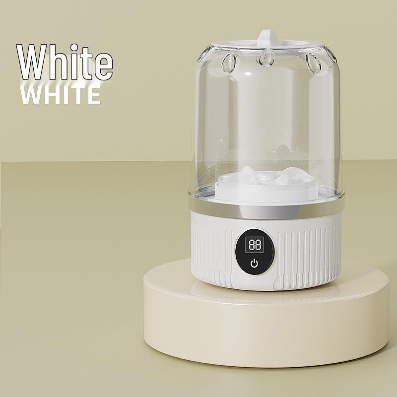 Portable Blue Light Sterilization Mini Washer for Underwear and Socks with Wireless Charging
