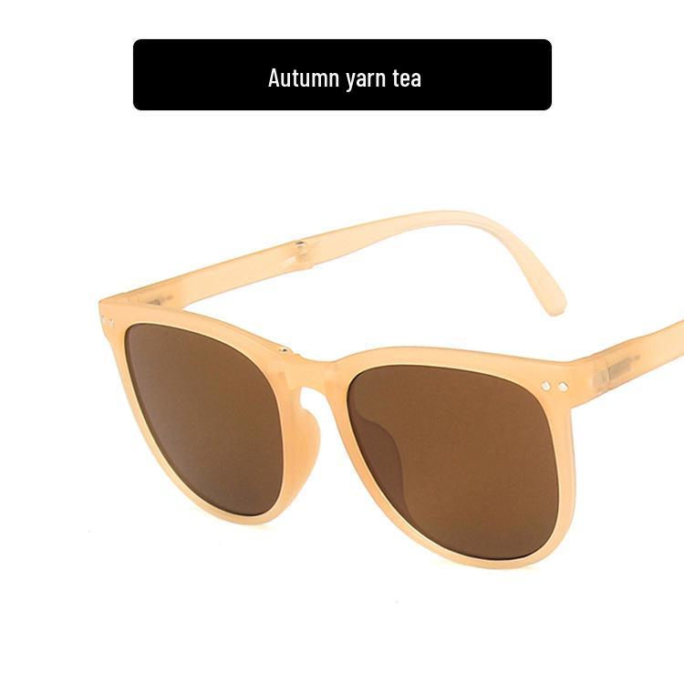 

2022 Foldable Anti-UV Sunglasses: Air Cushion Sun Protection for Men & Women Metal Hinge