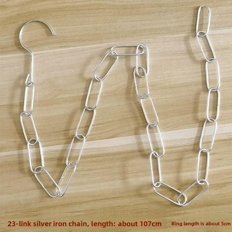 Magazin de îmbrăcăminte Cârlig de prelungire a zale de lanț Suport de afișare de zale de agățat Lanț de zale de agățat Bandă de conectare
